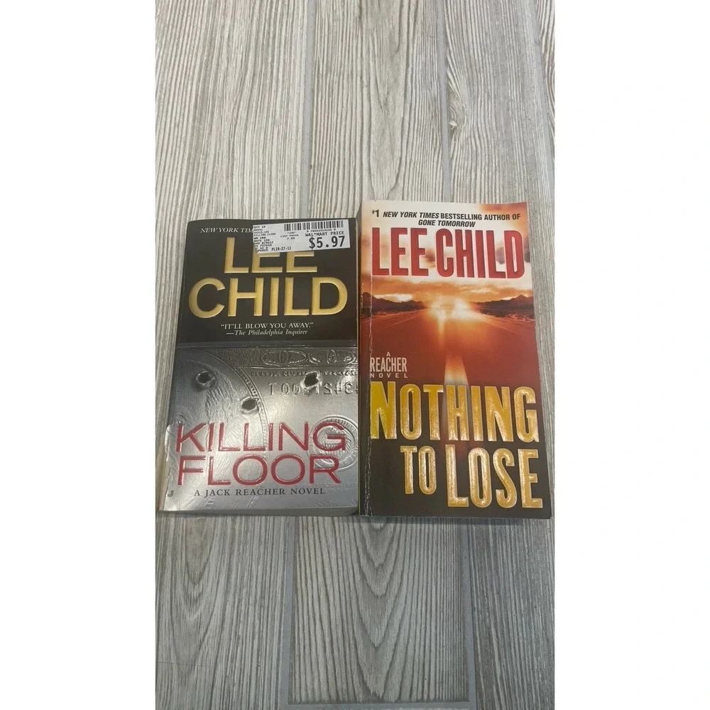 JACK REACHER Series LEE CHILD Paperback Lot of 7 Killing Floor Die Trying